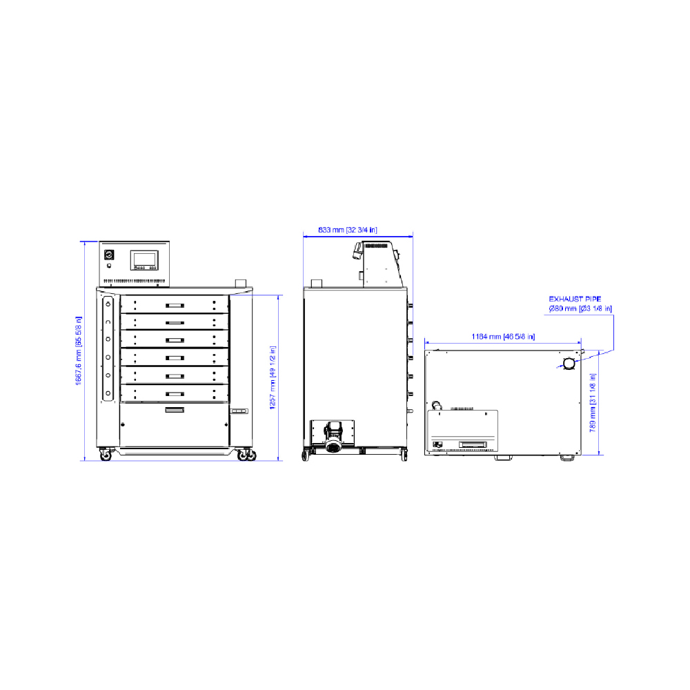 Chiossi e Cavazzuti Dido Pro Textile Dryer Diagram