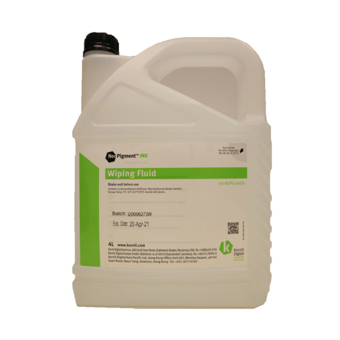 Kornit Neopigment Ink Wiping Fluid 4Ltr