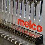 Melco EMT16X Machine Close up of threading