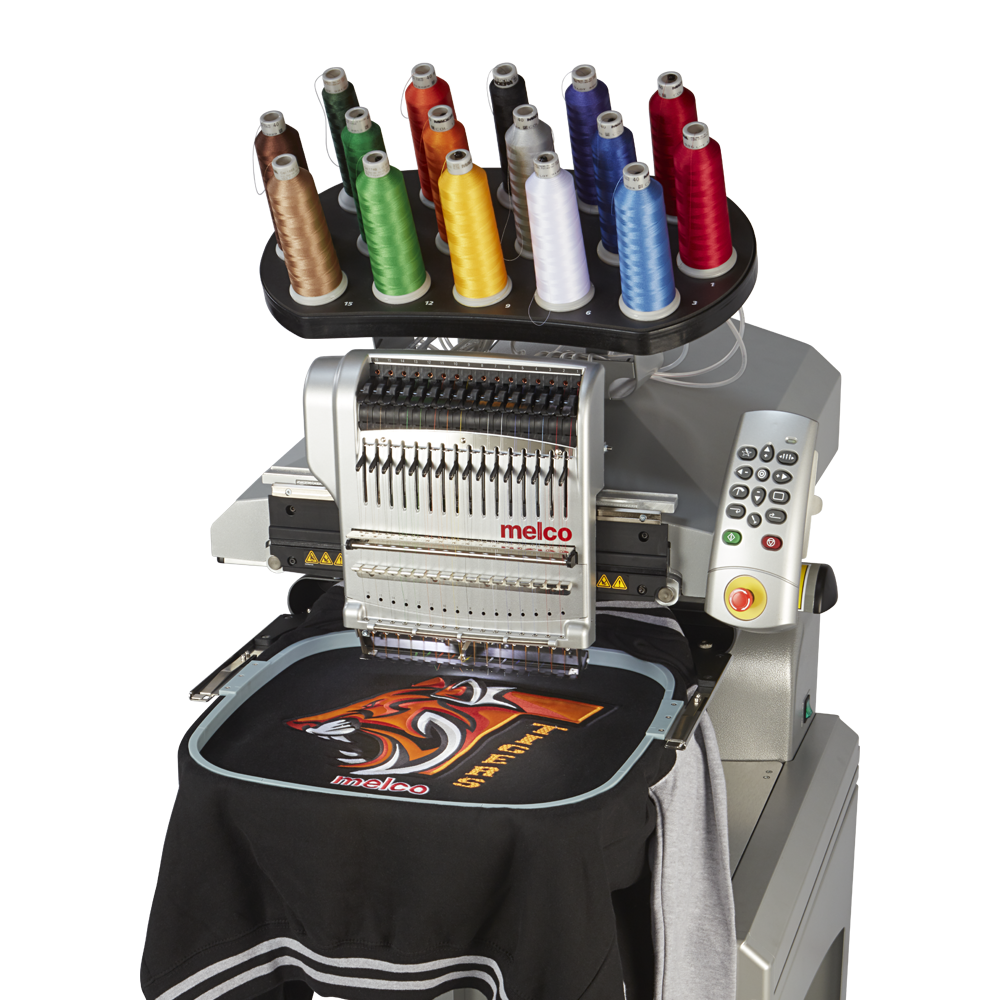 EMT16X —THE Commercial Embroidery Machine for Hats - Melco