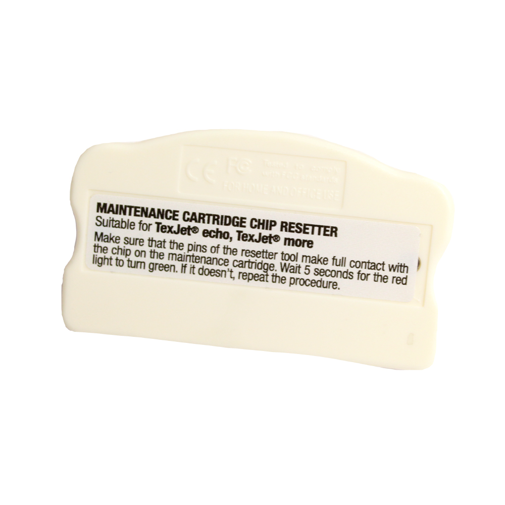 Texjet Echo2 Maintenance Cartridge Chip Resetter Front