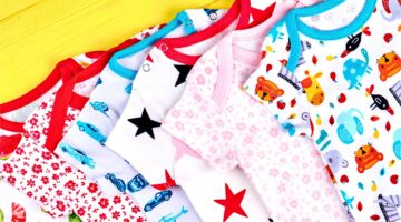 Baby grows for Kornit Childrenswear