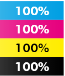 Percentage graphic for Forever Laser Dark Ink Levels