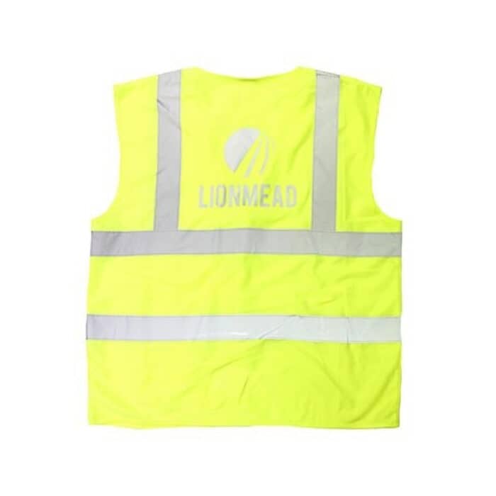 High Vis jacket with design made with Sef Maxxflex Subliblock ll Vinyl