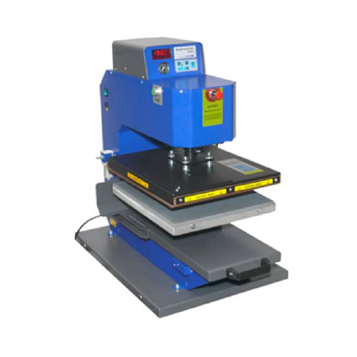 Schulze Pneumatic Blue Heat Press