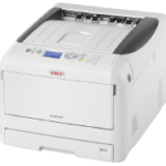 OKI PRO 8432WT White Toner Printer with transparent background