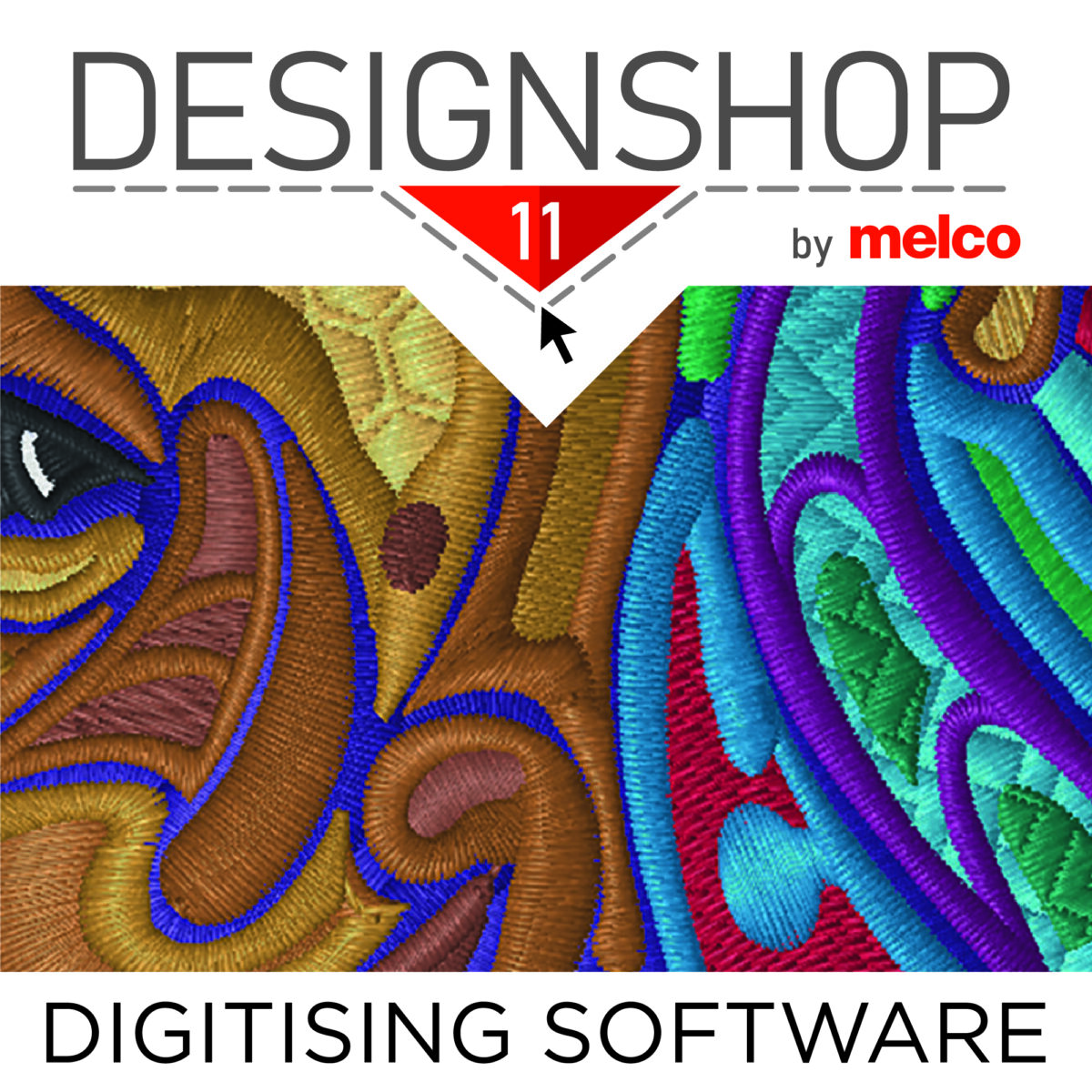 Melco Embroidery Machines Digitising Software Design Shop V11