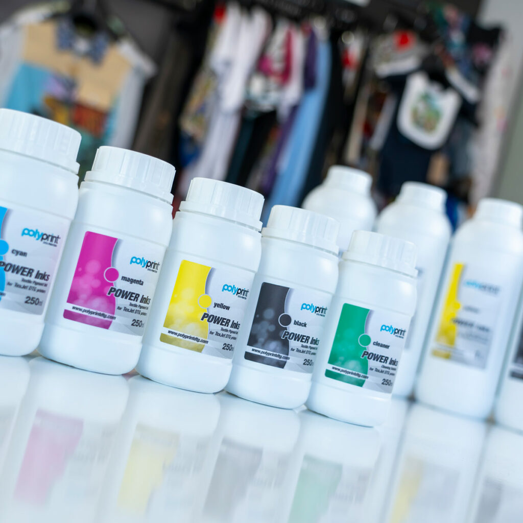 Texjet DTG inks - Amaya Sales UK