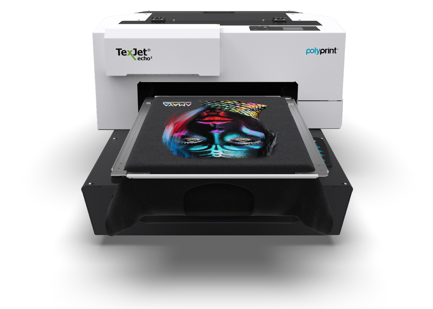 Polyprint Texjet Echo2 DTG Printer - Front Facing