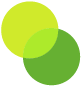 Green circle make it blend icon with transparent background