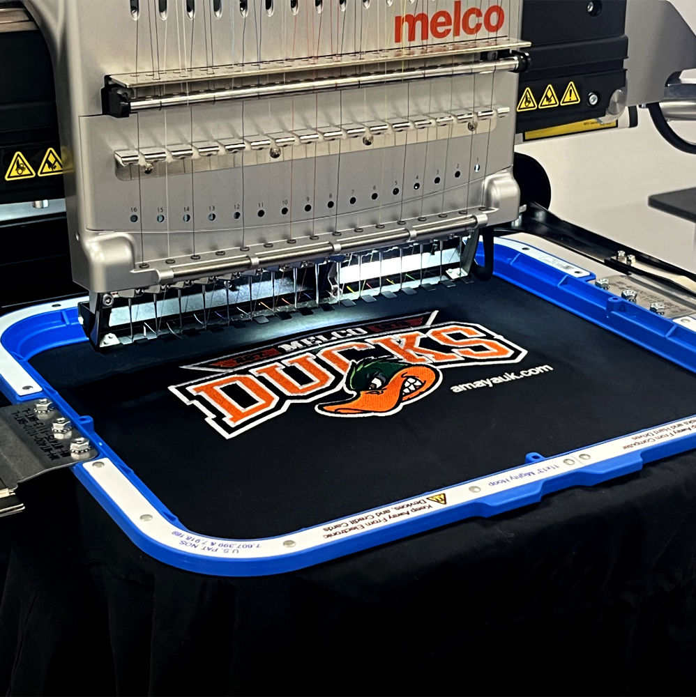 11x13" Mighty Hoop on Embroidery Machine
