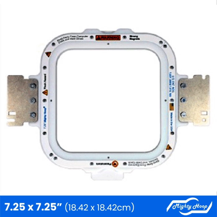 7.25 x 7.25" Mighty Hoop