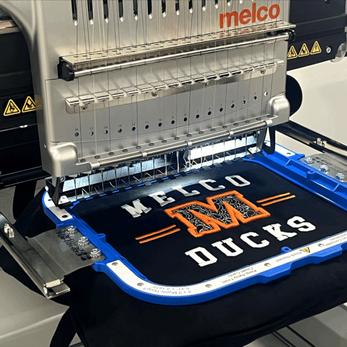 8x9" Mighty Hoop on Embroidery Machine