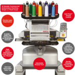 Melco EMT16X Embroidery Machine Key Features