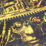 Forever Laser Dark (No-Cut) Paper – Steam Punk Mechanical Face