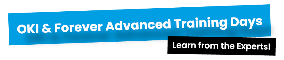 OKI & Forever Advanced Training Day Banner