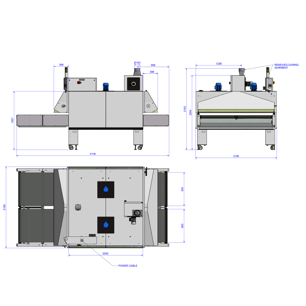 Dryer Dual 1900 Diagram