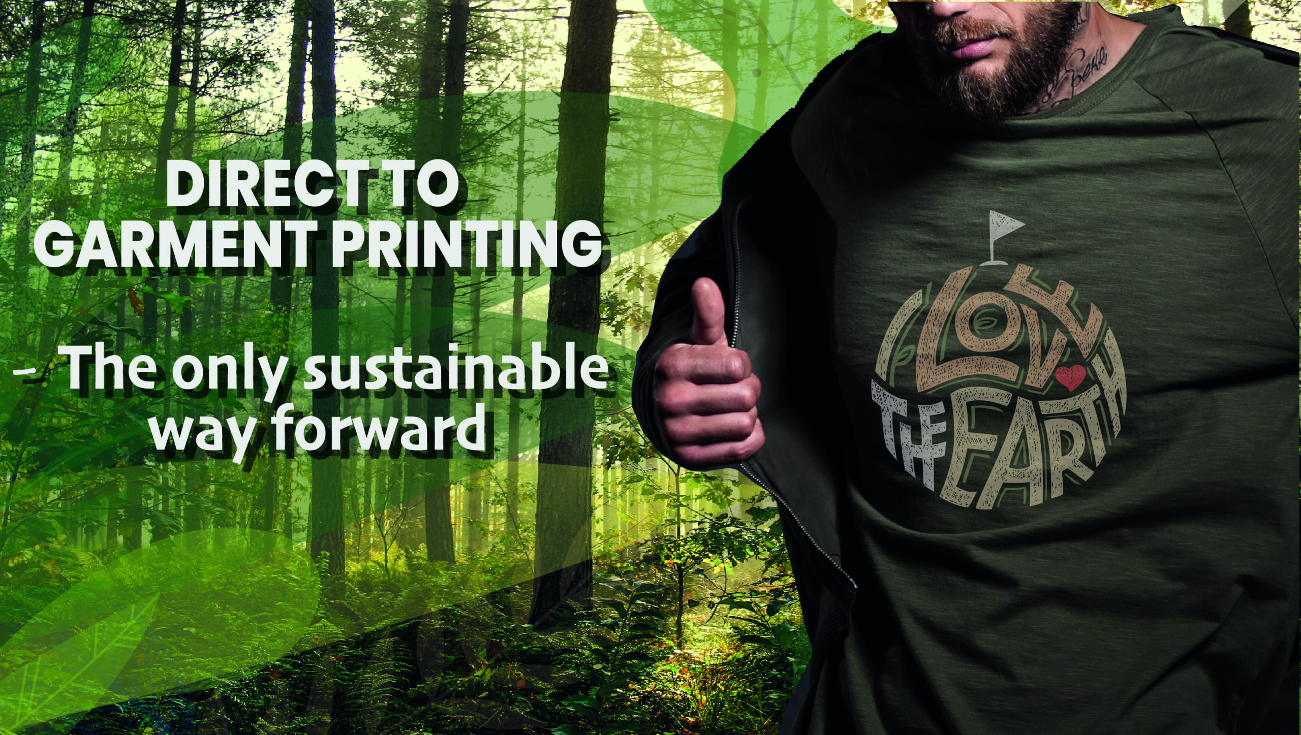 DTG Printing - the only sustainable way forward - Article by Amaya Sales UK