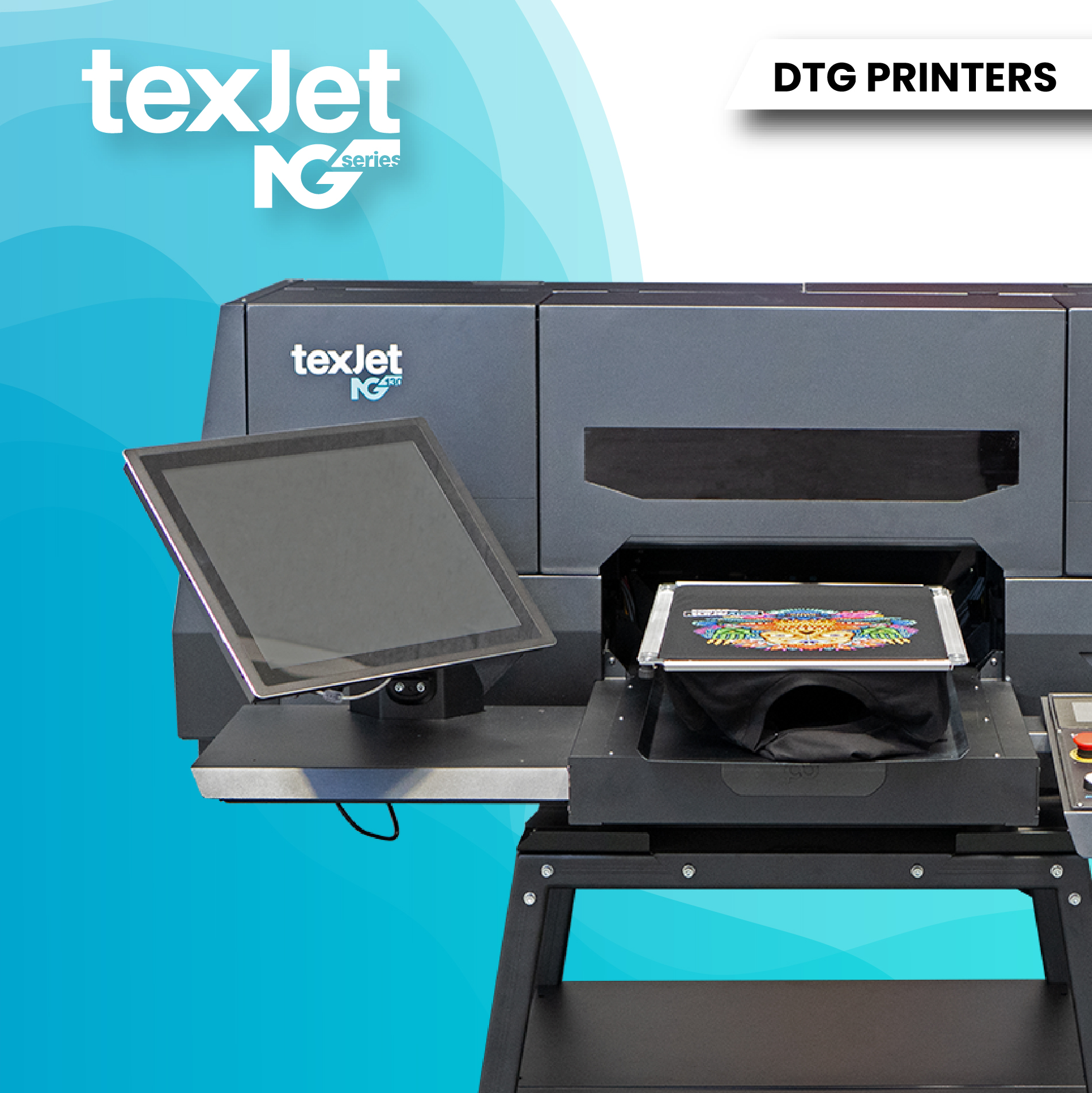 Texjet NG Series Direct to Garment Printers Slider