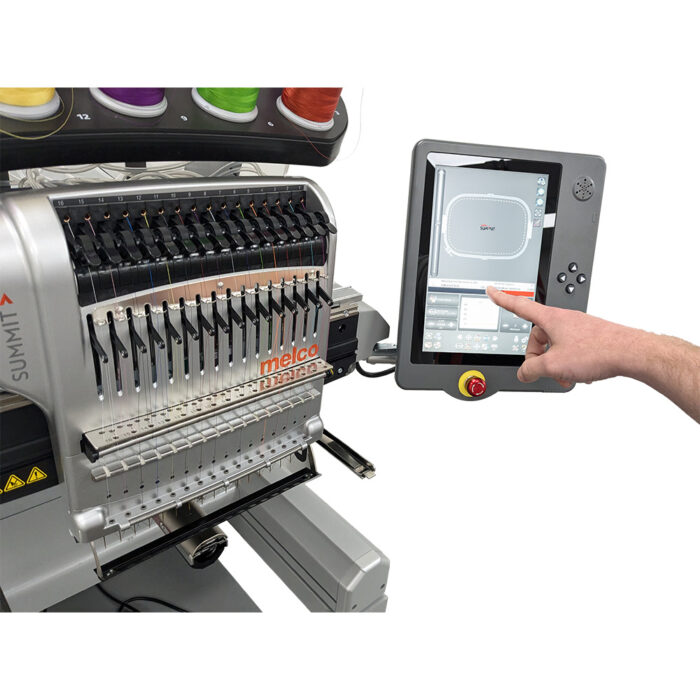 Melco SUMMIT Commercial Embroidery Machine - Image 3