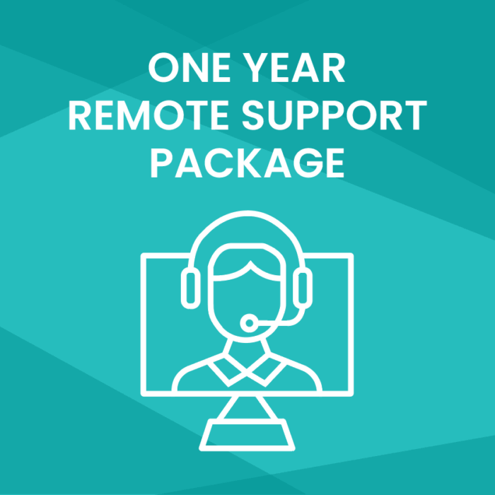 One Year Remote Support Package