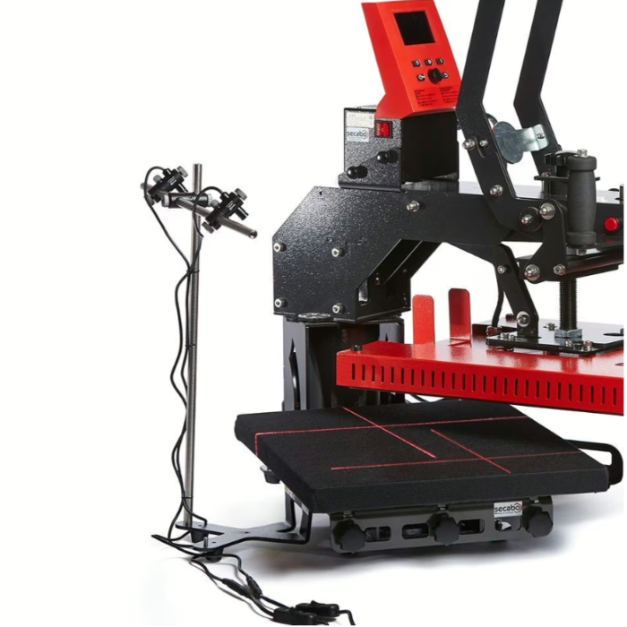 Mounted Double Cross Laser System for Quick Change Base