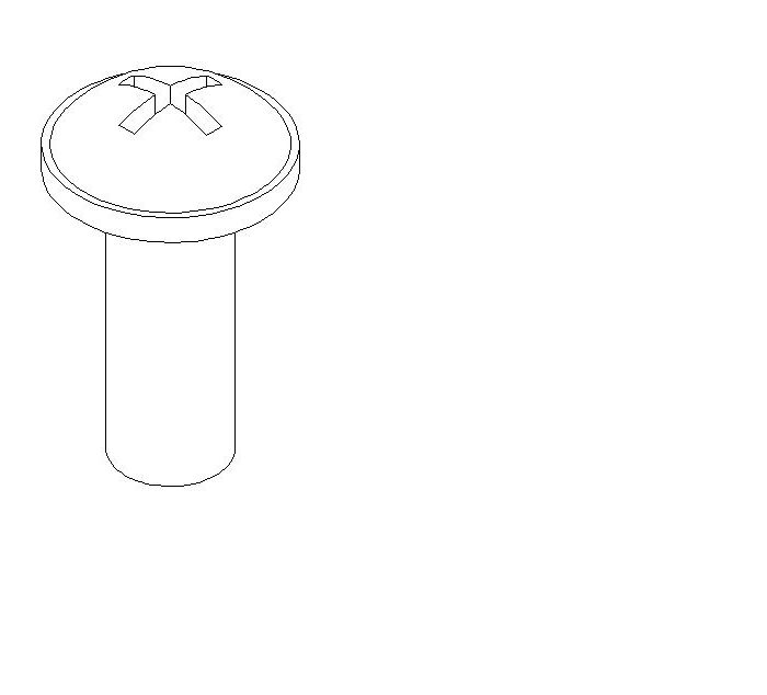Self Tapping Plastic Screw - 30737-01