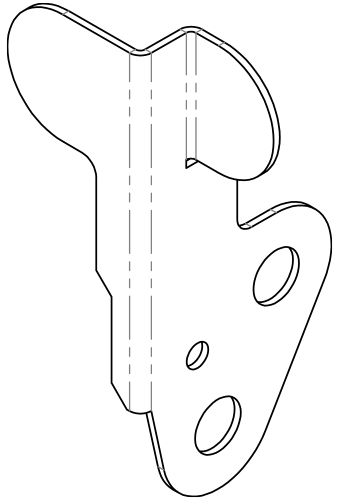 34930.jpg GUARD, X CABLE PULLEY, RIGHT - 34930