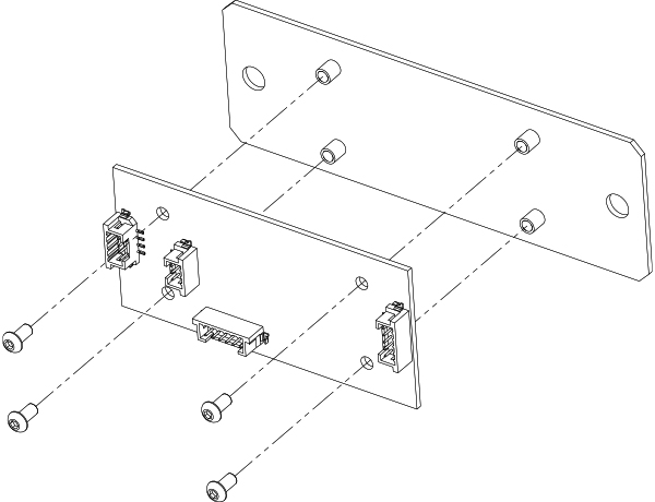 35340.jpg ASSY, BRACKET, PCBA, NPT - 35340