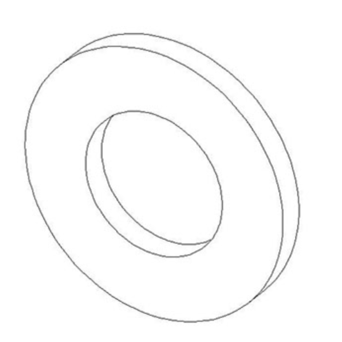 WASHER, FLAT, M2 - 690439-02